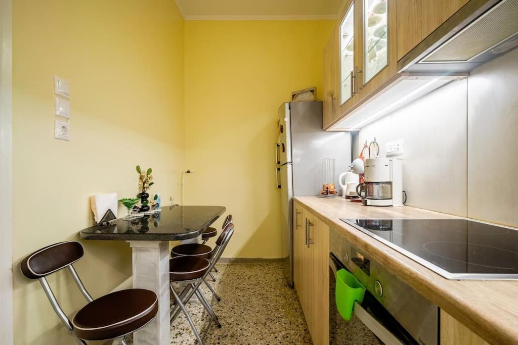 Bright,Comfort House In The Heart Of Athena Bagian luar foto